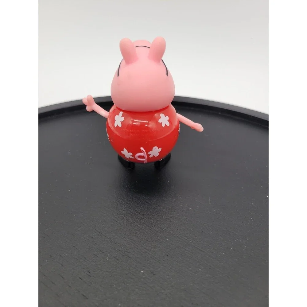 Peppa Pig Daddy Pig figure red Hawaiian shirt camera camper van replacement